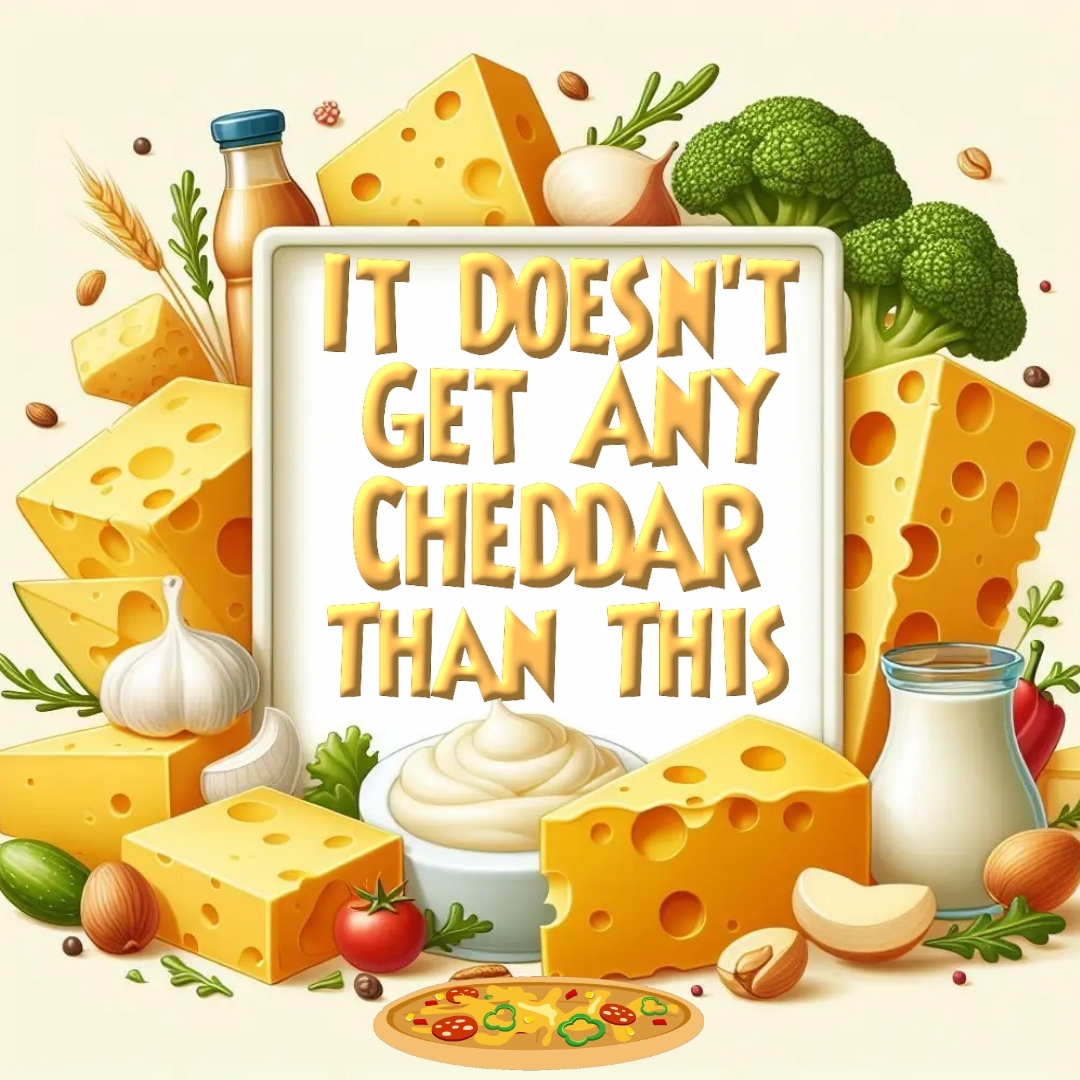 It Doesn't Get Any Cheddar Than This